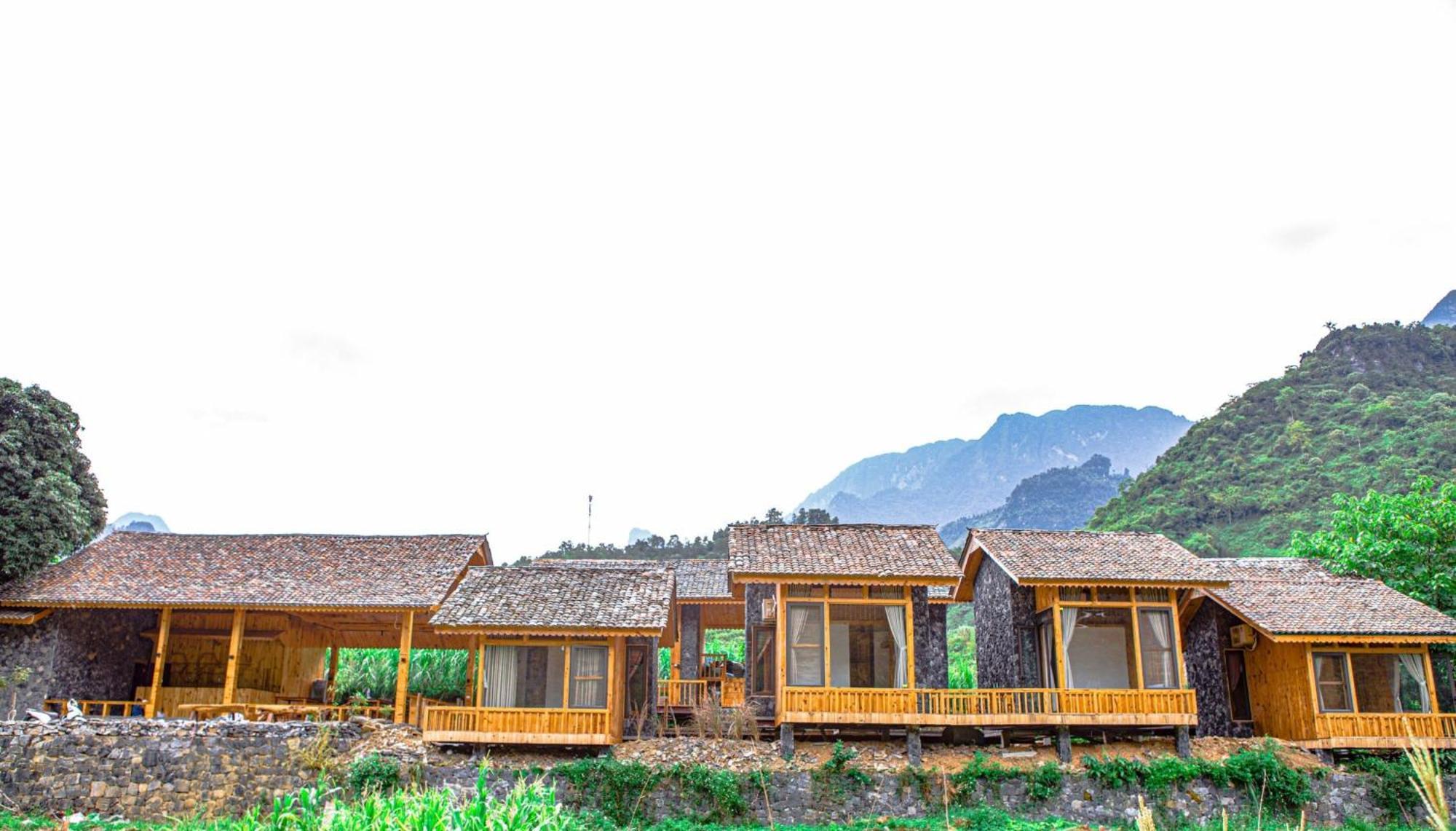 Chien'S Lodge Du Gia Làng Cac Exteriér fotografie