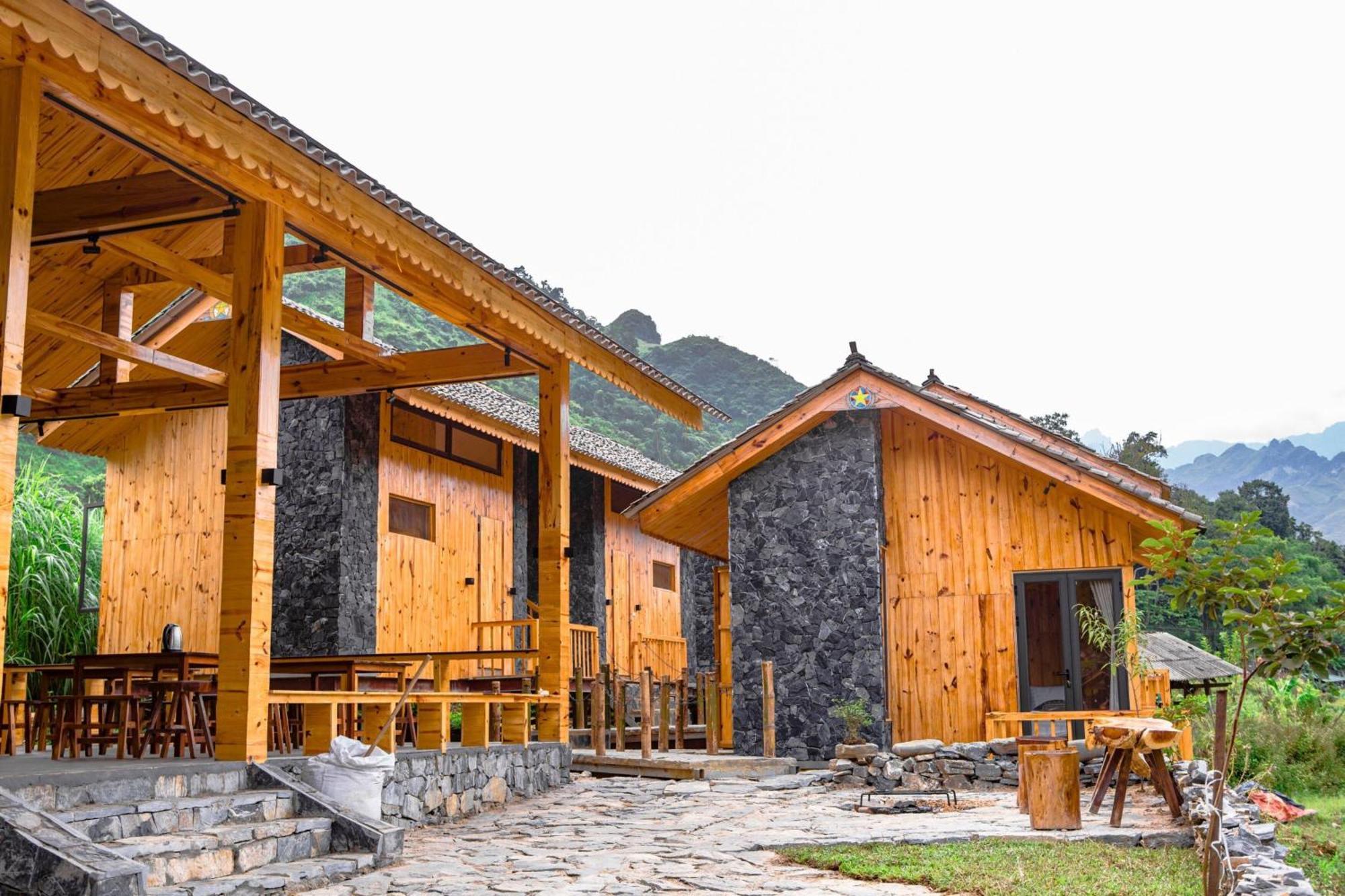 Chien'S Lodge Du Gia Làng Cac Exteriér fotografie
